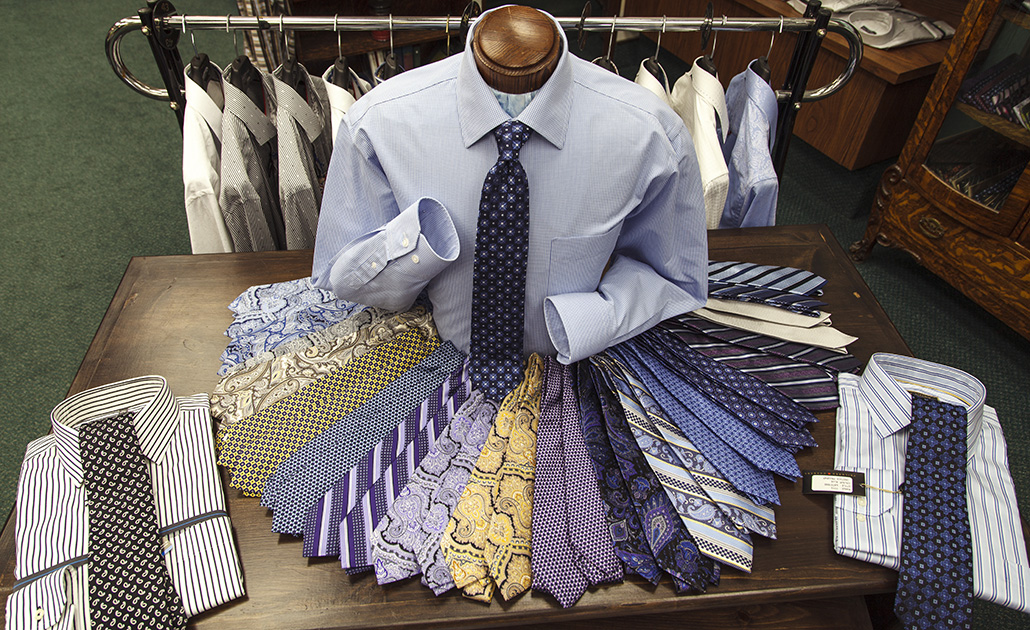 Oshawa's Doug Wilson Menswear sells ties